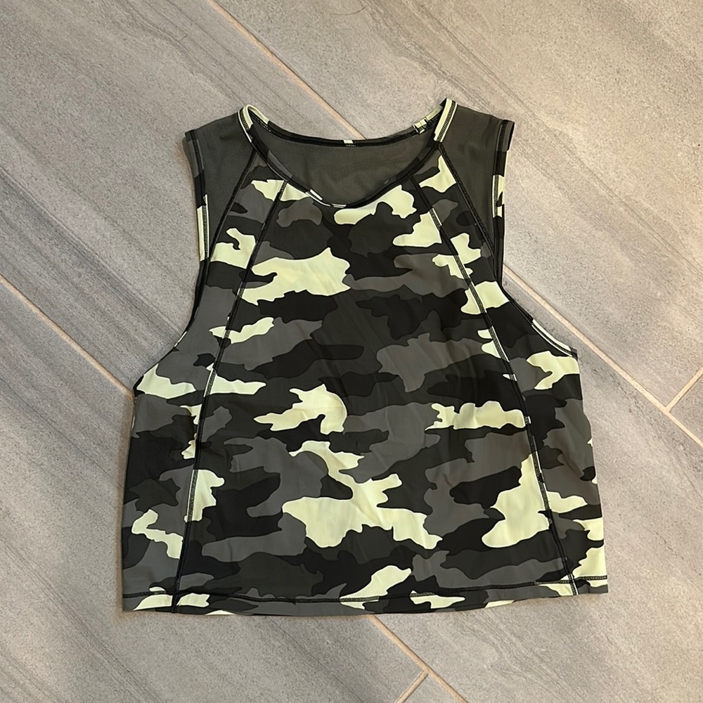 Sculpt crop tank lululemon